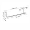 Rag Hanger Towel Rod Multi-purpose Towel Storage Organizer Gifts Over Cabinet Towel Rack