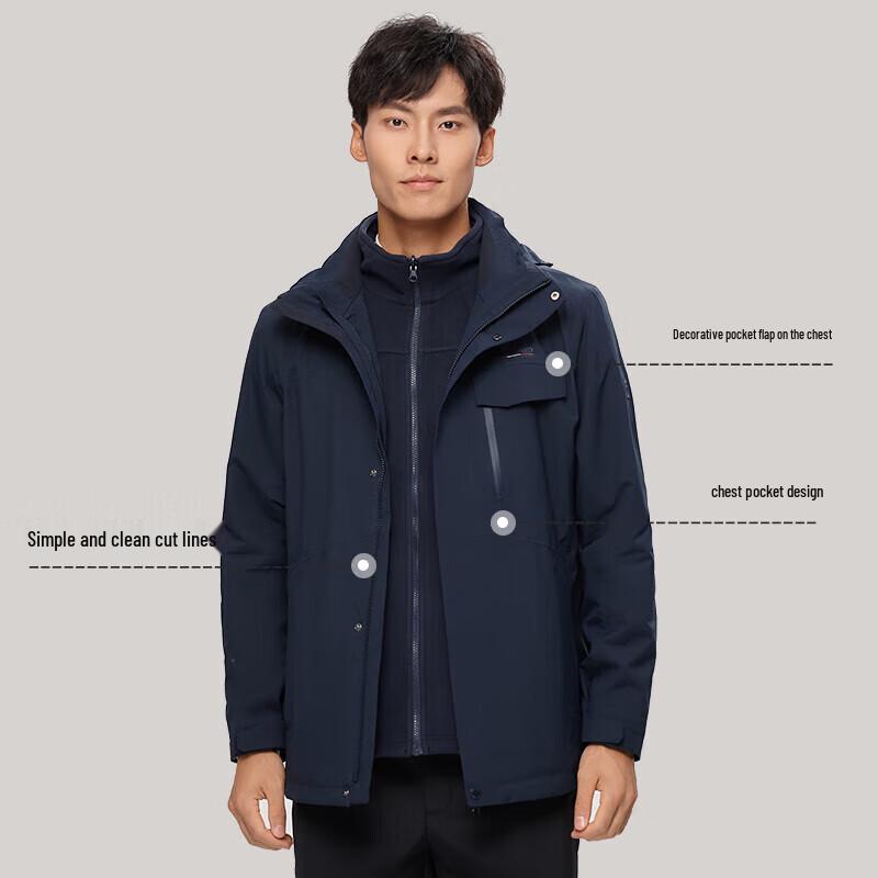 NORTHLAND Men's 3-in-1 Outdoor Jacket