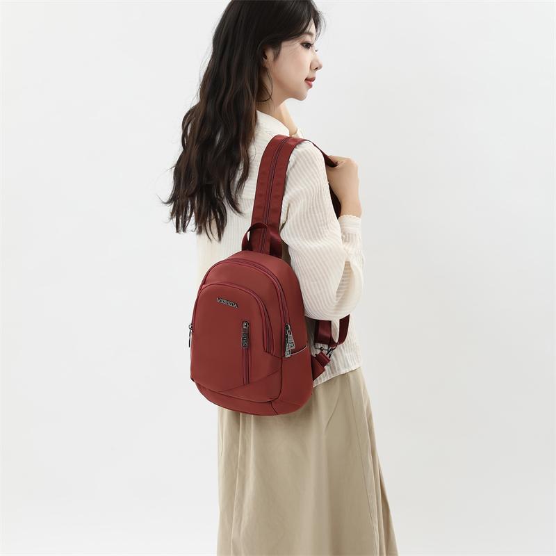 Multifunkční taška crossbody dámská náprsní taška malý batoh sportovní taška přes rameno