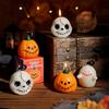 Halloween 13Pcs Scented Candles Set Spooky Pumpkin Ghost Skull Soy Wax DecorAutumn Festive Home Gifts Trio