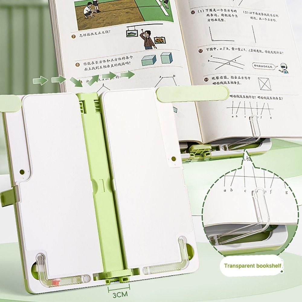 Multi-Function Reading Bookshelf Pencil Case Adjustable Stationery Organizer  Students Gift