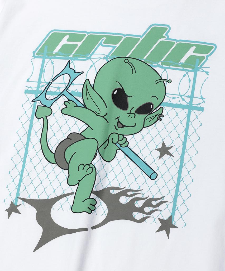 CRITIC Critic Devilman Long Sleeve T-Shirt White
