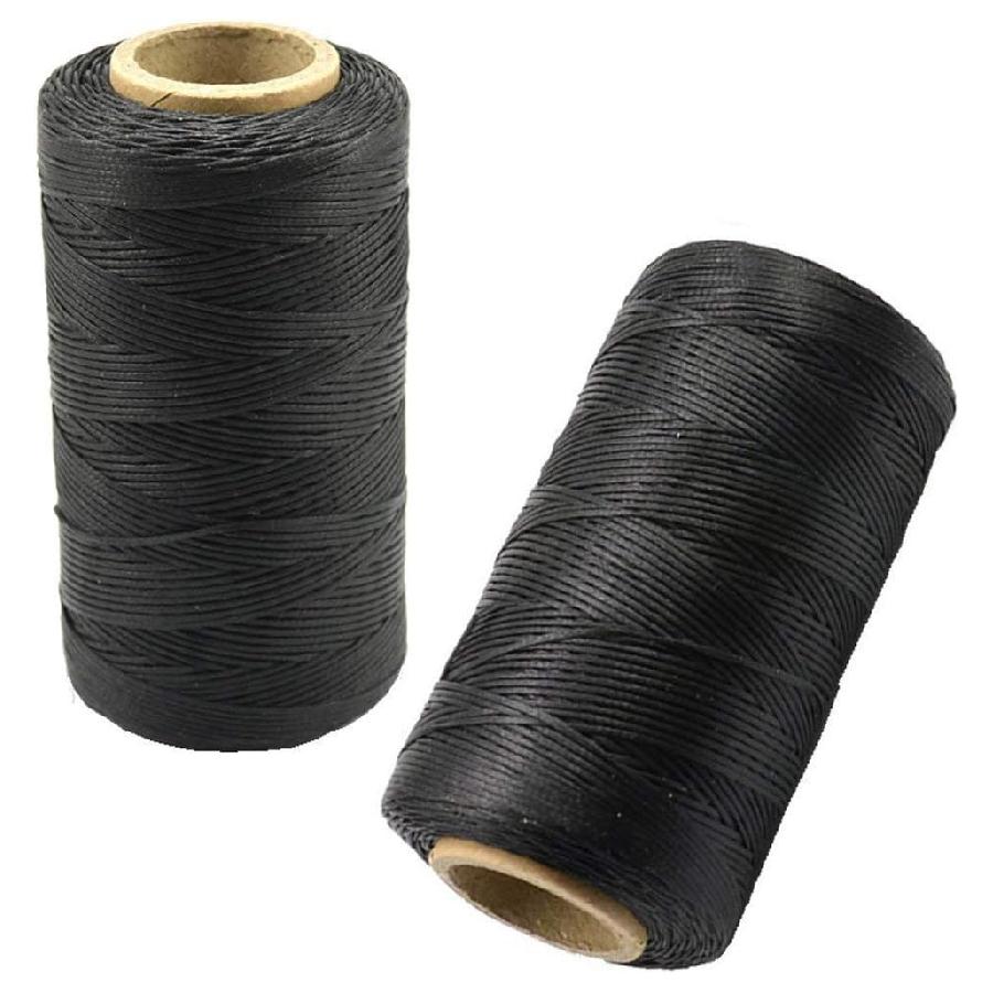 260 m gewachstes Nylon-Nähgarn für Leder, praktischer langer Nähfaden, für Lederhandwerk, Buchbinden, Schuhreparatur