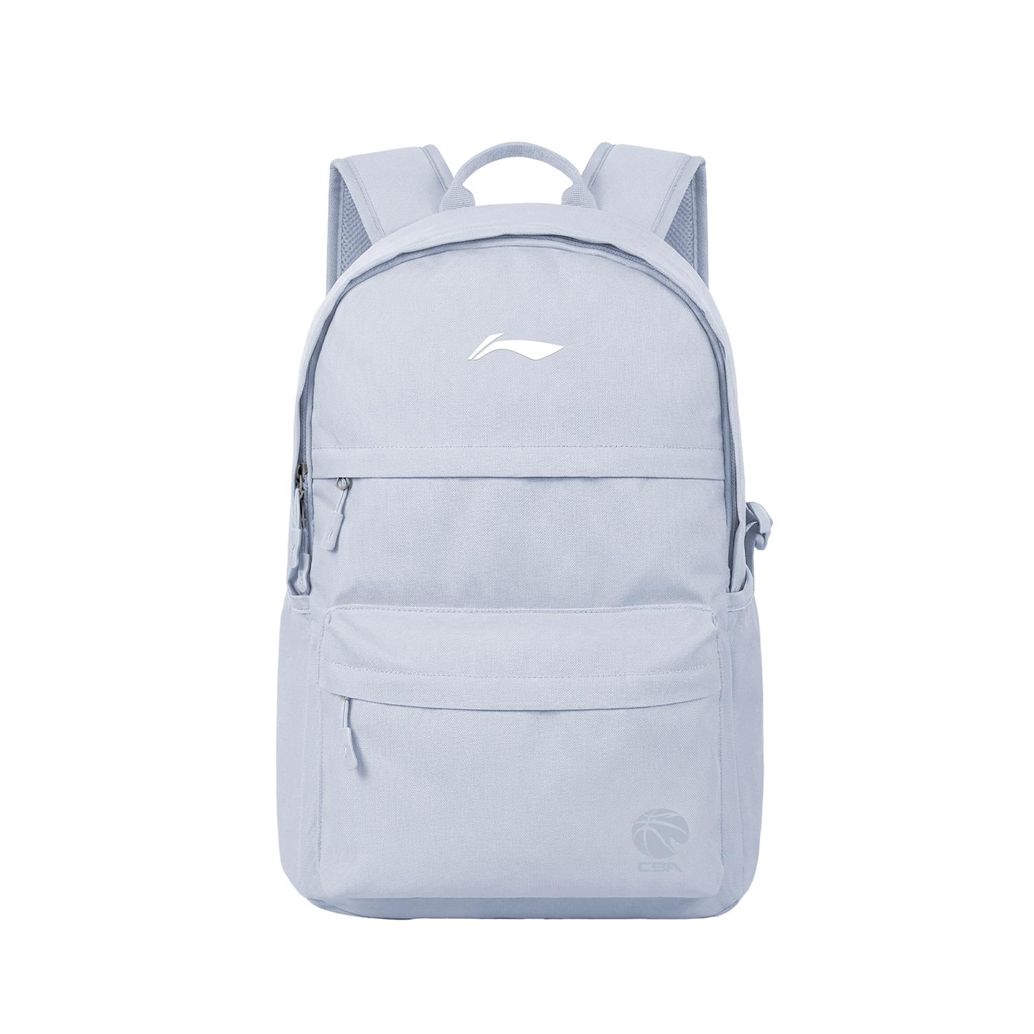 Li Ning Polyester Backpack Regular Unisex Light Frost Blue ABSW365-3