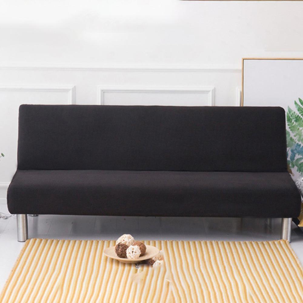 Elastic Futon Sofa Cover Dust-proof Bench Cover Universal Armless Sofa Slipcover  Living Room