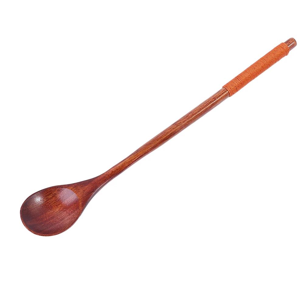 Cooking Dessert Long Handle Tableware Kitchen Teaspoon Wooden Spoon Spoons Soup Spoon Coffee Spoon