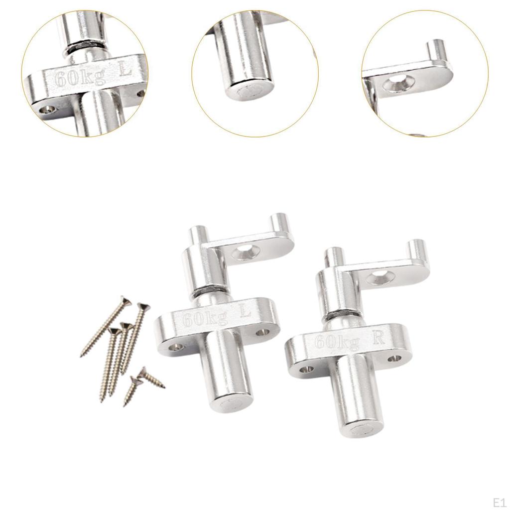 2 Stück Schminktischscharniere Verdeckt Praktische Ersatzteile Bequem Starke Last