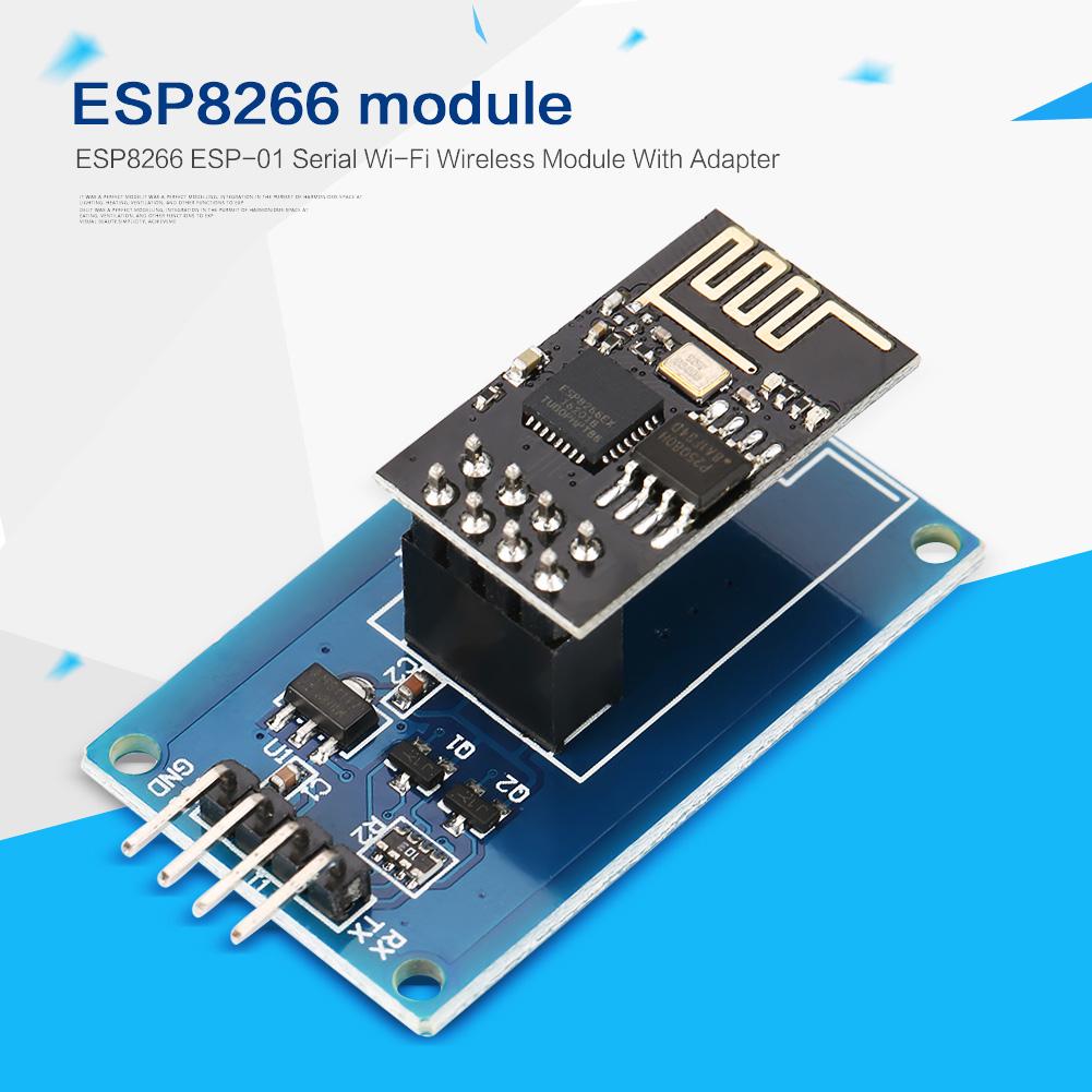 ESP8266 ESP01 Serial WiFi Wireless Transceiver Module with ESP01 Adapter