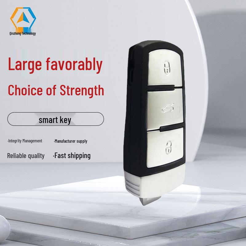 

Совместимый смарт-ключ Volkswagen 434 МГц ID48 3C0959752BA для Magotan, Passat, CC 58*28*15mm белый/чёрный