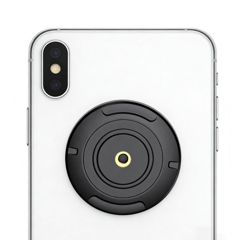 Magnetic Smartphone Holder with 1/4Inch Tripod Adapter Hole for Quick Installation Mobile Phone Holder