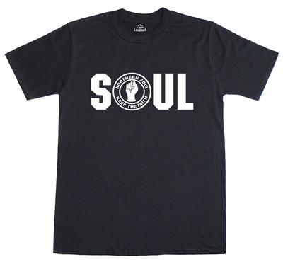 Northern Soul Camiseta Hombre Keep The Faith Corte Normal Preencogido Unisex T-shirt