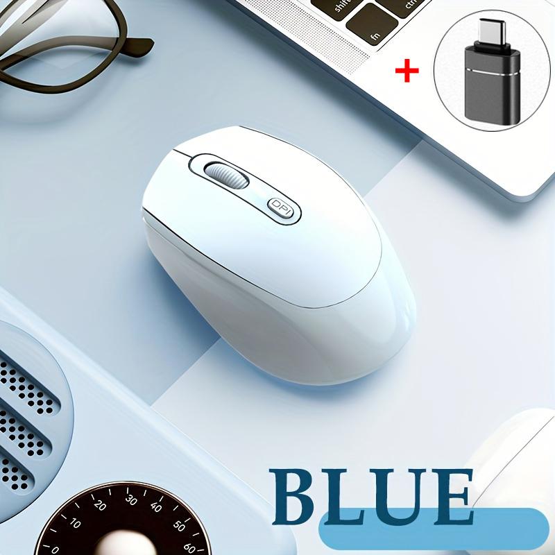 Bluetooth-compatible Wireless Mouse Ergonomic Computer Mouse PC Optical Mause with USB Receiver 2.4Ghz Wireless Mice For Laptop