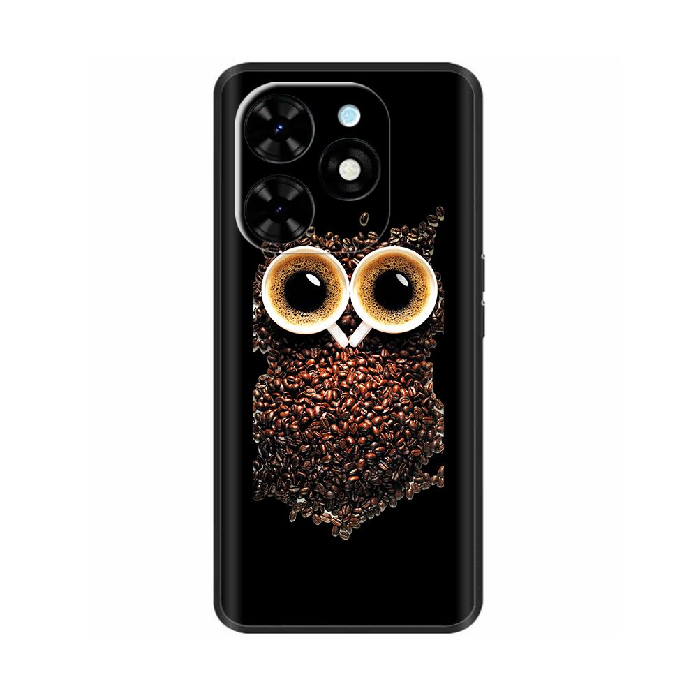 For Tecno Spark 20 Pro Case Soft Black Silicone Phone Case For Tecno Spark 20C Coque Spark20 Spark 20 Pro Bumper Cover Fundas