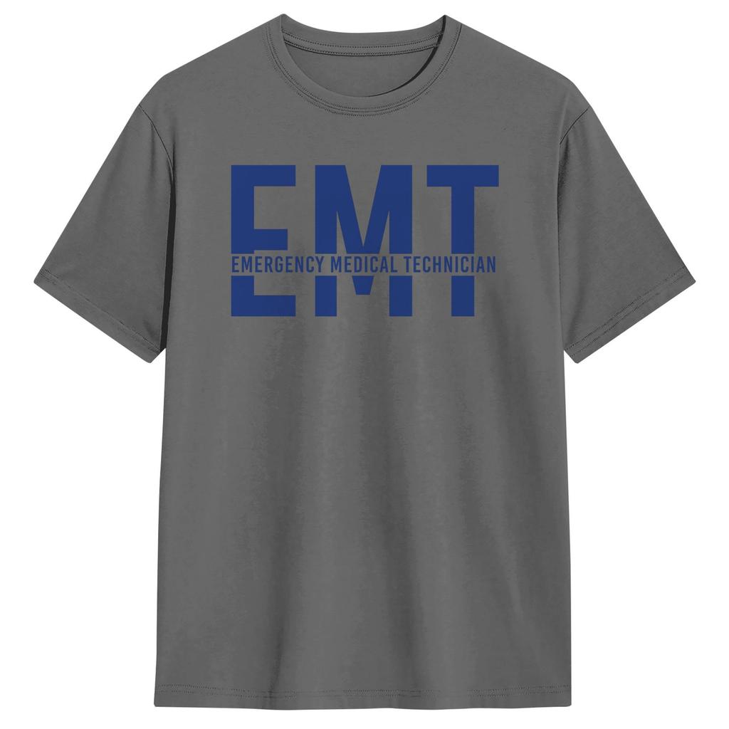 EMT Emergency medical T Shirt Summer  Y2K Retro T Shirts Cotton Harajuku Tee Shirt For Men Casual Tees