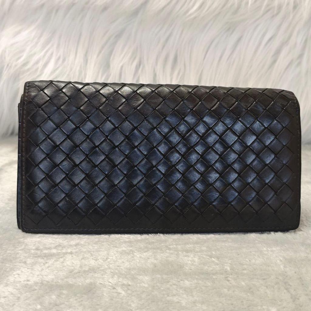 Used BOTTEGA VENETA Intrecciato Continental Wallet