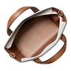 Michael Kors MK Pratt Logo Borsa Tote con Zip Borsa Shopping Borsa a Spalla Crossbody Borsa a Mano in Tela Rivestita Piccola Borsa Tote da Donna 35S4G3FM1B-0200