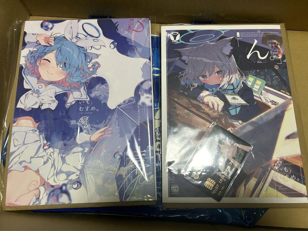 [USED] Ogipote Imo Musume C102 & C103 New Release Set Blue Archive Buruaka