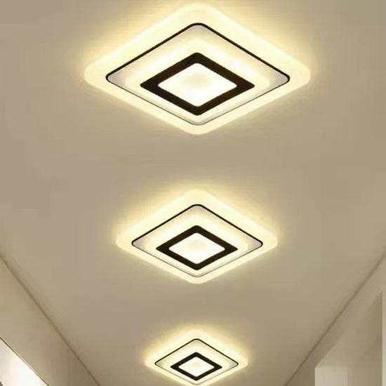 LED Ceiling Light for Hallway, Entrance, or Balcony - Round Surface Mounted Design