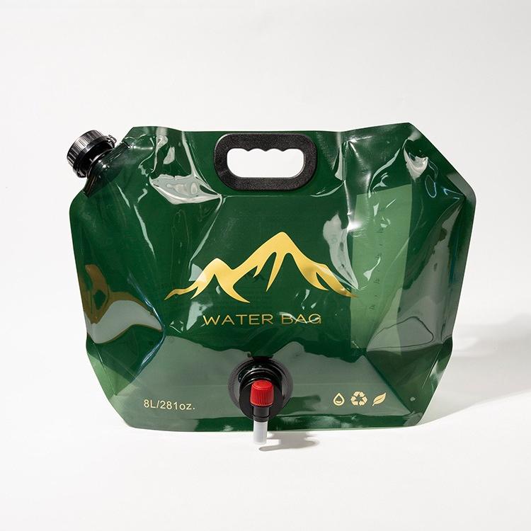 

Outdoor Portable Folding Water Bag – Large-Capacity Flexible Water Storage Bladder for Hiking, Travel, and Camping зелений