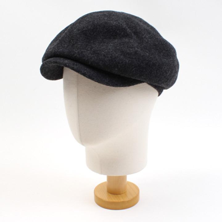 DIFF Charcoal Wool Newsboy Cap