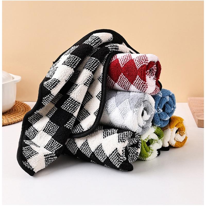 Thickened Lint Free Hanging Kitchen Cleaning Cloth Absorbent Oil Absorbing Cleaning Wipe