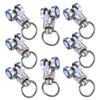 8 Pcs Metal Bearing Roller Curtain Track Pulley Gliders Rollers For Track Accessories Decorative Hardware Home Decor