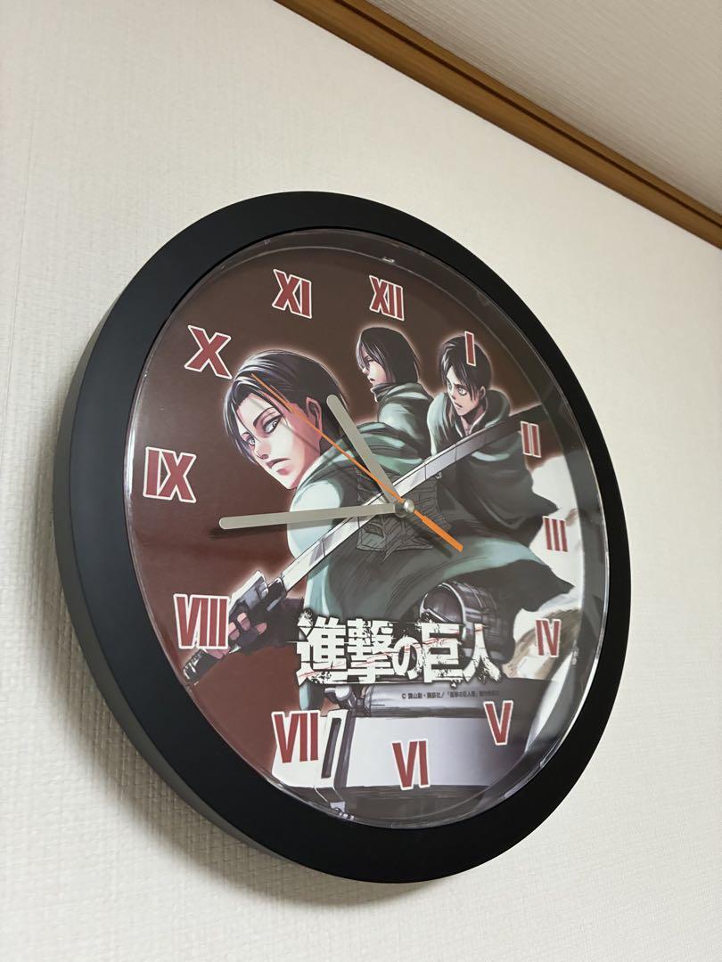 

[USED] Attack on Titan Wall Clock 30cm
