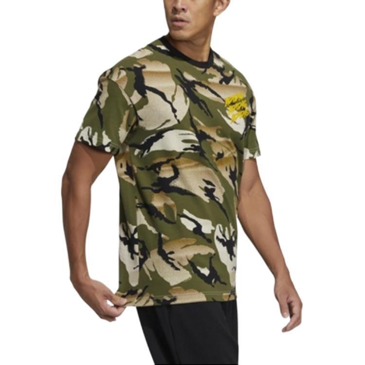 Adidas T Shirt Men's Amber Yellow GP0883