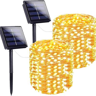 LED Solar Lichterkette Outdoor Garten Lichterkette Led Twinkle Wasserdichte Lampe für Weihnachten Party Decor