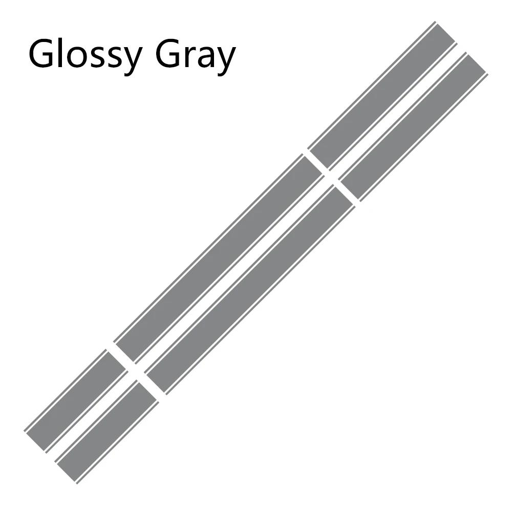 Universal Car Hood Roof PVC Stickers Long Stripes Styling Vinyl Film Trim Decals Set Body Decoration Auto DIY Tuning Accessories