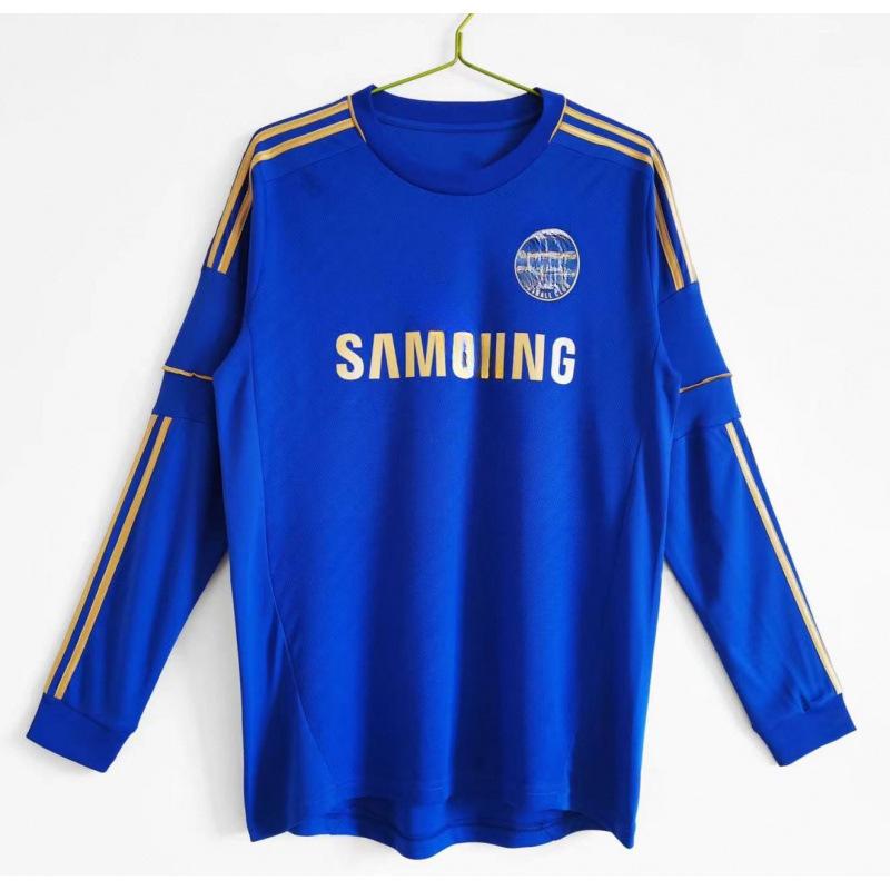 AC retro long-sleeved jersey England Paris France football jersey