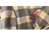 Men's Mid-Length Winter Plaid Wool Coat - Trendy Loose-Fit Windbreaker Jacket