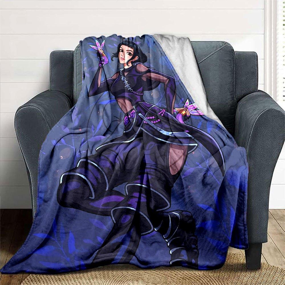 1pc hunter x (26) Blanket Soft Warm Throw for Home, Office, Travel All Season Cozy Bedding Gift, Office Cozy AccessoryB2