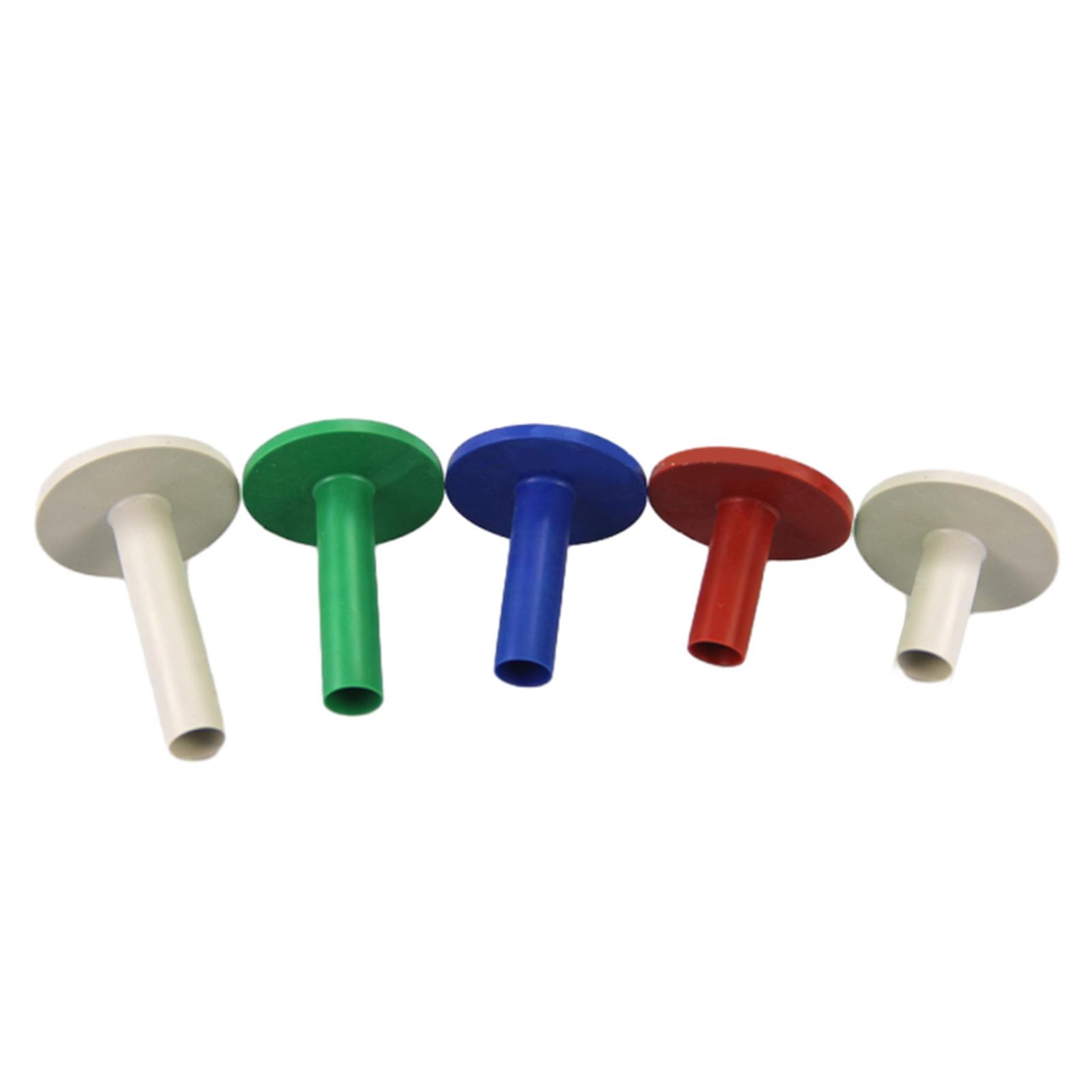 

5Pcs Rubber Golf Tees High Performance Rubber Tees Holder Stable Training Ball Stand for Indoor Outdoor Practice Mat