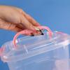 Aufbewahrungsbox aus PP-Kunststoff mit Deckel, tragbar, für Kinder, Spielzeug, Studenten, Schreibwaren, Schmuck, Aufbewahrungskoffer, Behälter, Kosmetik, Sortierbox