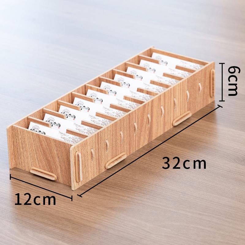 Creative Large Capacity Business Card Holder & Organizer Box
