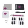 4 Sets Laptop Rubber Feet Non Slip Bottom Case Feet Replacement with Installation Tools for Air 12