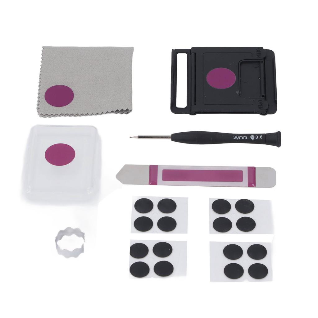 4 Sets Laptop Rubber Feet Non Slip Bottom Case Feet Replacement with Installation Tools for Air 12