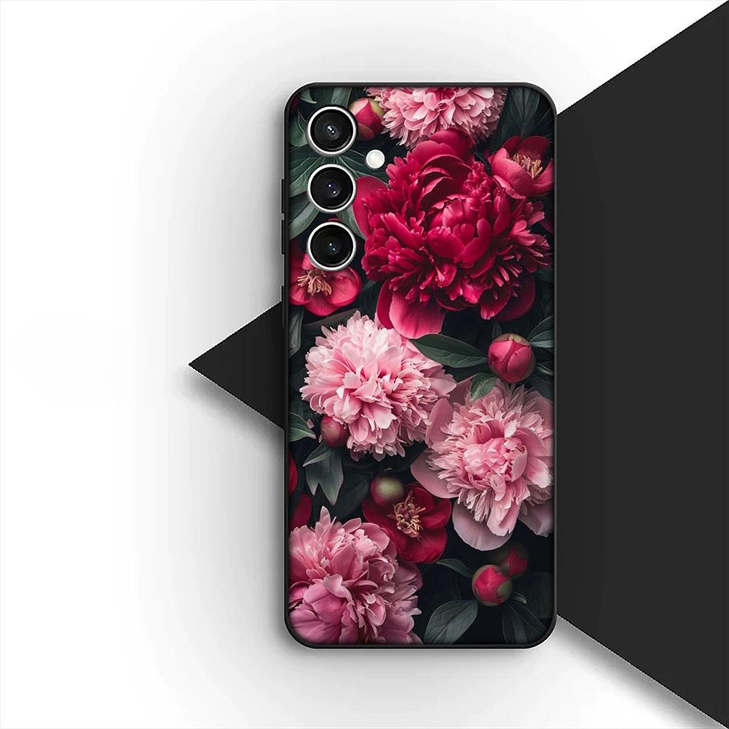 Poppy Flower Bloom Fashion Phone Cover for Motorola Moto G55 G45 G75 G85 G13 Edge 50 30 Fusion 40 NEO Ultra Pro Soft Case