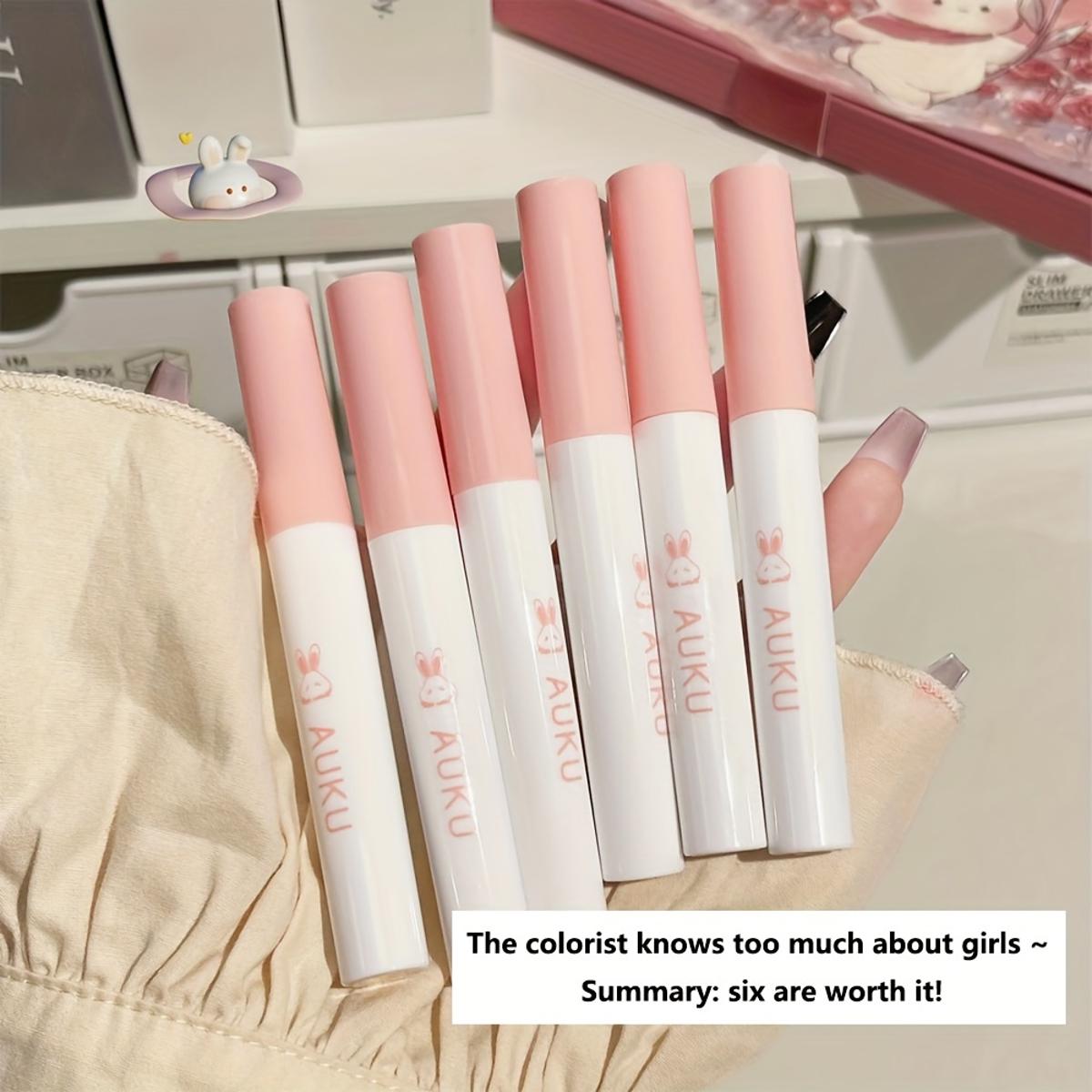 

Суперматовая губная помада, набор из 6 шт.: Стойкий бархатный блеск для губ с насыщенным пигментом 6 Pcs