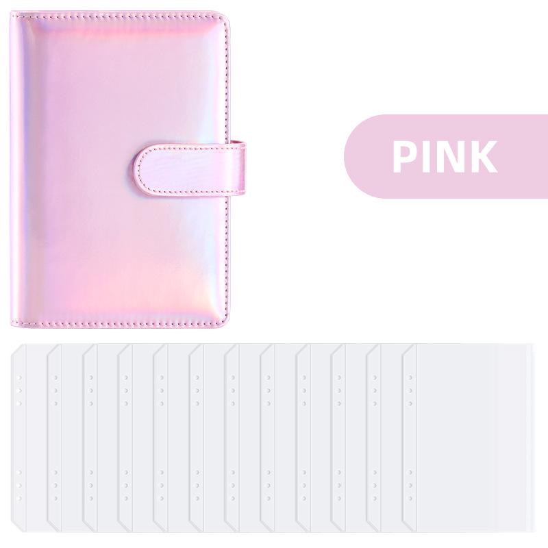 A6 Laser Macaron Planner & Budget Binder Notebook