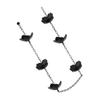 Rain Chain for Gutters with Adapter Flower Rain Chain Cups Gutter Downspout Water Home Display Adjustable