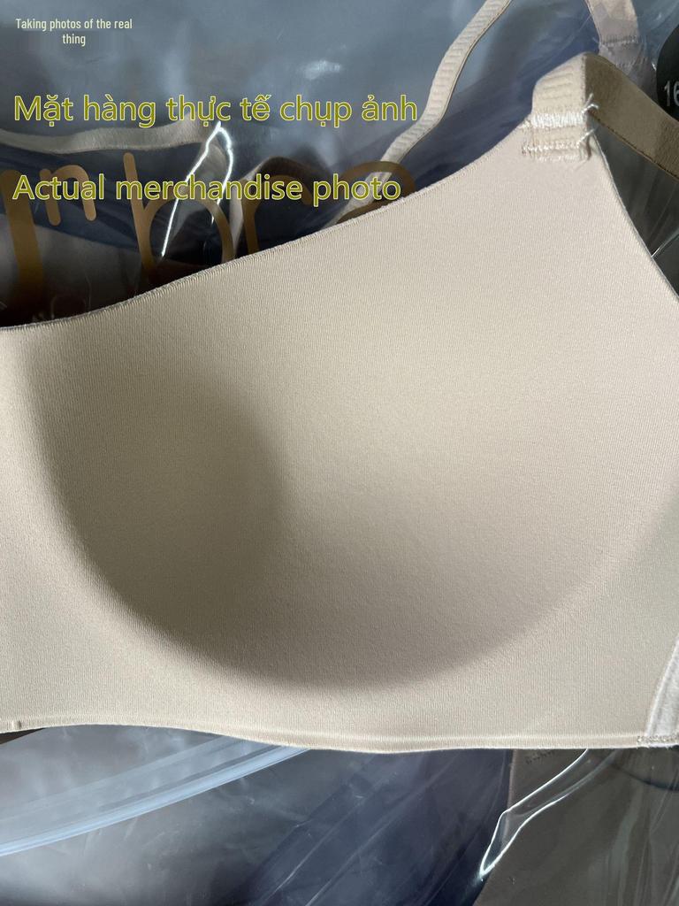 Women's Wire-Free Seamless Push-Up Bra - Anti-Sagging, Breathable & Comfortable