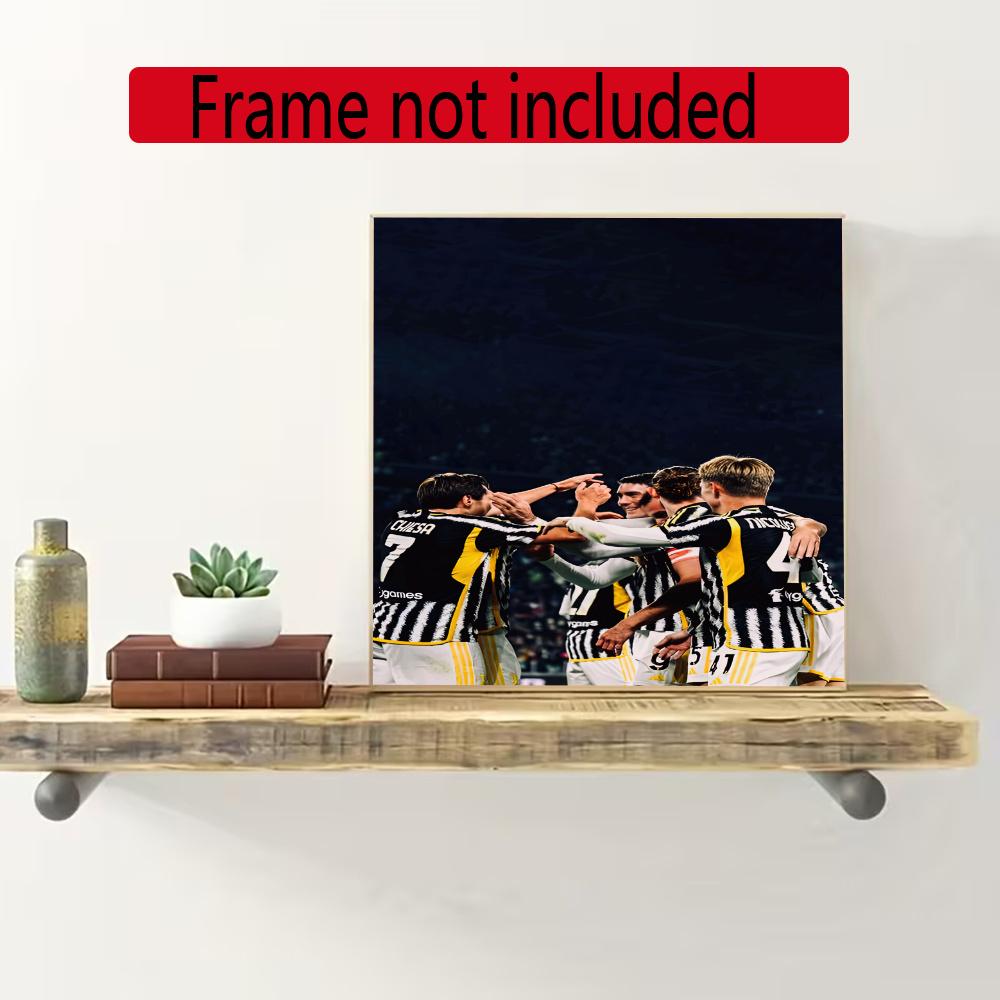Juventus 5D Diamond Painting Round Diamond Rhinestones Mosaic Diamond Embroidery Wall Paintings Rhinestones Gift Frameless