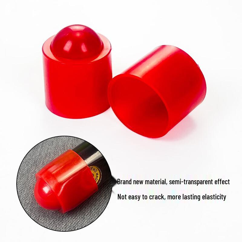 100-Pack Billiard Cue Butt Protectors