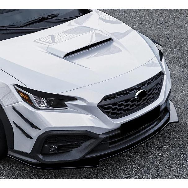 For Subaru WRX STI VB 2022+ Bodykit Car Front Bumper Splitter Spoiler Diffuser Protector Guard Exterior Tuning Accessories Part