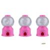 3X Cute Sweets Mini Candy Machine Bubble Gumball Dispenser Coin Bank Kids Toy Multicolor Random,About 14.5 X 8.7Cm