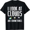 Lustiges Meteorologen-Geschenk Cooler Verfolger Wettervorhersage Wolken Geschenk Unisex T-Shirt