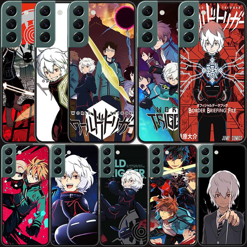 World Trigger Kuga Yuma Phone For Samsung Galaxy S24 S22 Ultra S21 Plus S20 S23 FE Case S10 S10E S9 S8 S7 Edge Cover Silicone So