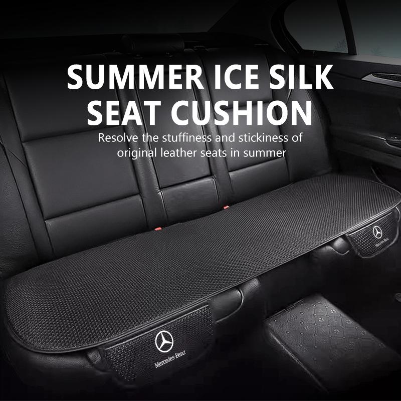 AABHZ1 Car Non-slip Seat Cushion Storage Ice Silk Cushion Auto Accessories For Benz CITAN VITO SPRINTER CLS SLK Sport ML C200 C260 C300